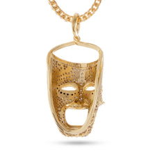 Load image into Gallery viewer, 14K Gold Laugh Now, Cry Later Necklace Set