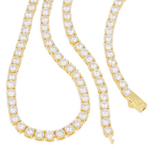 Load image into Gallery viewer, 5mm 14K Gold Tennis Choker Set