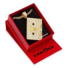 Load image into Gallery viewer, King Ice x Death Row Records- Executive Cassette Necklace