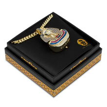 Load image into Gallery viewer, Iced Secret Stash King Tut Necklace