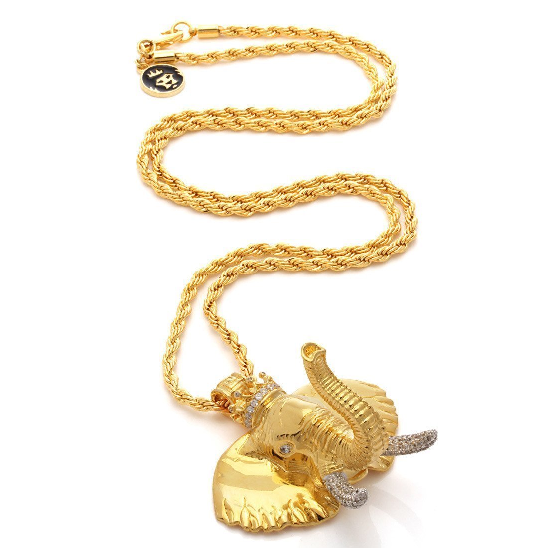 【King Ice x Snoop Dogg】14K Gold Elephantネックレス/送料込 King Ice x Snoop Dogg】14K Gold Elephantネックレス/送料込