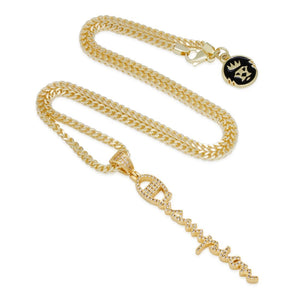 Champion Heritage 14K Gold Logo Necklace