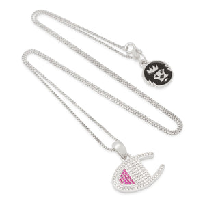 Champion Heritage Iced Sterling Silver Necklace