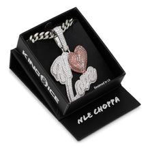 Load image into Gallery viewer, NLE Choppa x King Ice - Red No Love Necklace
