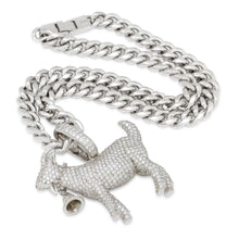 Load image into Gallery viewer, Notorious B.I.G. x King Ice - XL GOAT Necklace
