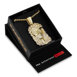 Notorious B.I.G. x King Ice - XL Biggie Jesus Necklace