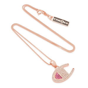 Champion Heritage CZ Rose Gold Vermeil Necklace