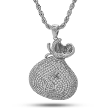 Load image into Gallery viewer, Money Bag Necklace - Designed by Snoop Dogg x King Ice
